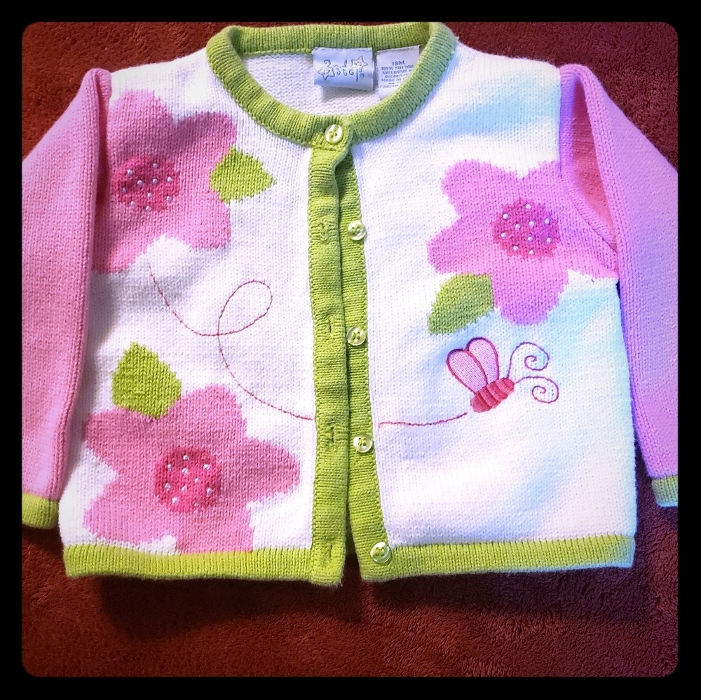 Little Girl's Sweater Cardigan